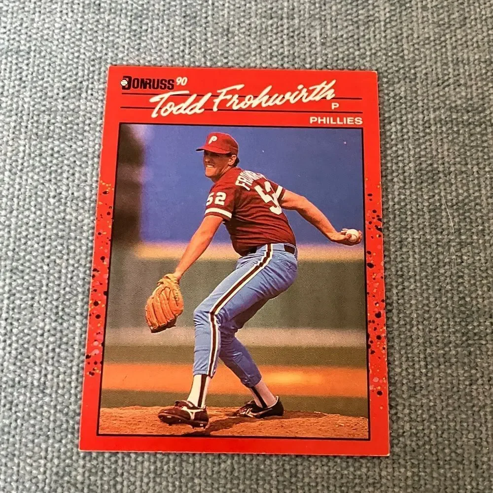 1990 Donruss Philadelphia Phillies Baseball Card Trading Card